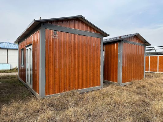 単一パッケージ サイズ 600X600X300cm 収納庫 オフィス用 寮 20 40ft ポータブル キャビン バンガロー