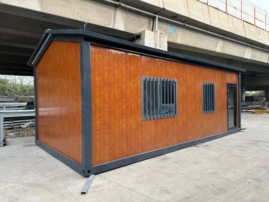 単一パッケージ サイズ 600X600X300cm 収納庫 オフィス用 寮 20 40ft ポータブル キャビン バンガロー