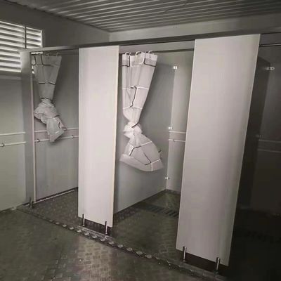 標準厚さ モダンスタイル モバイル 建設現場 プリファブ トイレ 屋外デザイン サンドイッチパネル 携帯トイレ