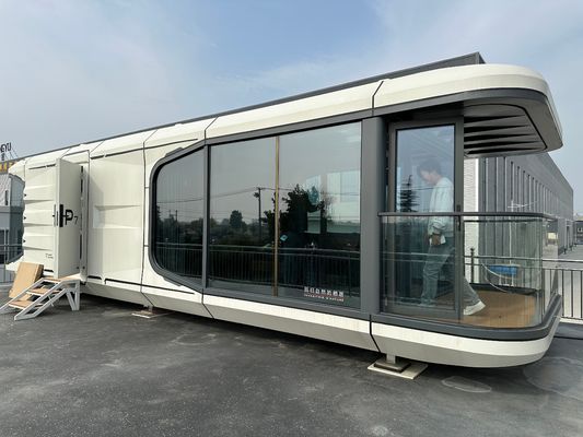 多機能 トップ ファッション ラグジュアリー ミニカッズ プリファブリック 移動型宇宙カプセル サイズ2 ベッドルーム コンテナ ホーム