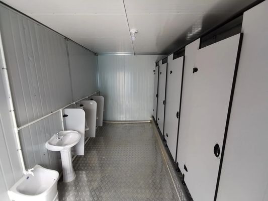 標準厚さのプリファブリックキャンプシャワー トイレ 現代のスタイルと安装が簡単
