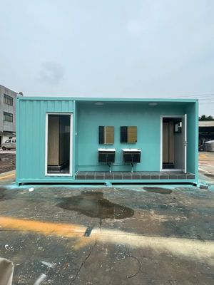 イノベティブ 鋼コンテナ 公共トイレ 座席 場所 標準 電気 環境に優しい