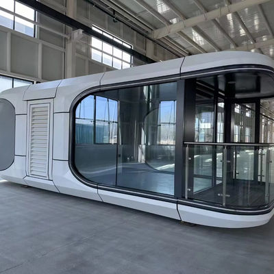 豪華屋外リゾート モバイル プリファブ 小型住宅 ホーム スペース カプセル リビング コンテナハウス ホテル用 カスタマイズされた色