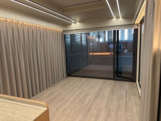 豪華屋外リゾート モバイル プリファブ 小型住宅 ホーム スペース カプセル リビング コンテナハウス ホテル用 カスタマイズされた色