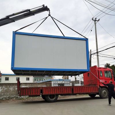 容器式屋外トイレ サンドウィッチパネル 携帯トイレ トレーラー