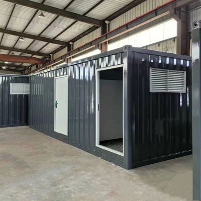 建設現場の移動式公共トイレを簡単に設置するための呼吸可能なコンテナハウス