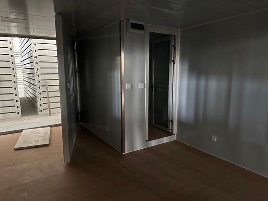 20フィート 簡単に設置 拡張可能なリビングハウス 良好な保温 プリファブリックモジュールハウス 15-30年使用寿命