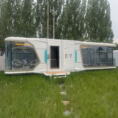 屋外 屋外 スポーツ ルーム 鉄製 コンテナ カプセル ホテル用のホーム モジュラルの カプセル ホテルから宇宙 カプセル ハウス