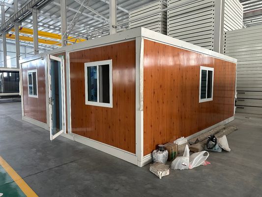 切り離せる拡張容器 ホーム ビラ カスタマイズされた色 プリファブリック モジュールハウス