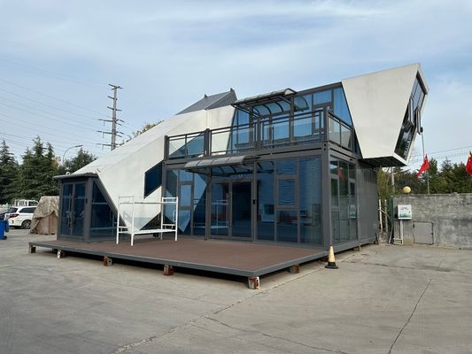 壊れた橋 アルミドア ホテル用の携帯型移動住宅 プリファブリックモバイルハウス 40フィート 20フィートプリファブコンテナハウス