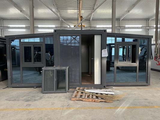 ハウス 迅速 建設 40 フィート 20 フィート プリファブ モダン 移動 プリファブリック ビラ 携帯 オーダーメイド レイアウト 拡張可能な コンテナ ハウス