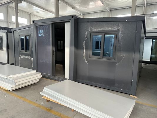 ハウス 迅速 建設 40 フィート 20 フィート プリファブ モダン 移動 プリファブリック ビラ 携帯 オーダーメイド レイアウト 拡張可能な コンテナ ハウス