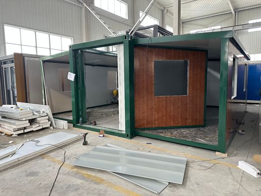 20Ft 40Ft ポータブル モジュール型 モダン 2 3 ベッドルーム 折りたたむ式拡張可能なコンテナハウス 快適な生活とカスタマイズ可能