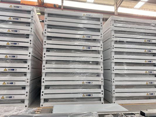 防水 防火 6x3x2.8 メートル 20フィート ガルバネイド 軽鋼枠 プリファブ モジュラルの家 部屋 フラットパック コンテナハウス