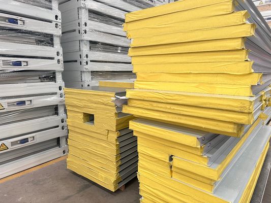 防水 防火 6x3x2.8 メートル 20フィート ガルバネイド 軽鋼枠 プリファブ モジュラルの家 部屋 フラットパック コンテナハウス