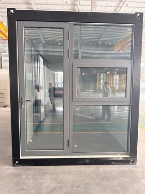 20 40Ft 低炭素 省エネ モジュラルの移動コンテナハウス プレファブ 製 鉄筋付き フラットパック コンテナハウス