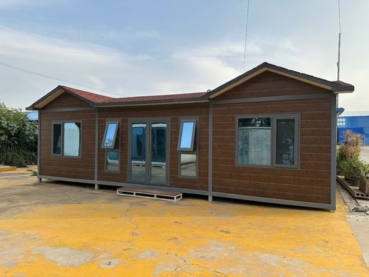 カスタマイズされたサイズ 防腐 防水 防火 鋼 20ft 40ft プリファブ フラット パック コンテナハウス 簡単に設置