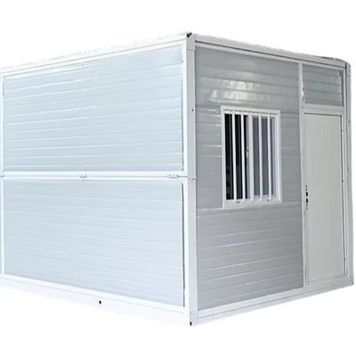 アップグレード 迅速なビルド 20ft 30ft 40ft オーダーメイド モジュール型 防水ガラス ウールサンドイッチパネル 折りたたみコンテナハウス 1