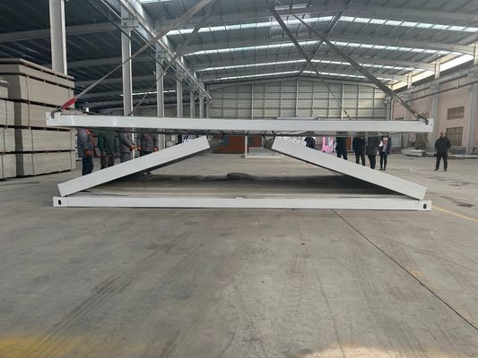 アップグレード 迅速なビルド 20ft 30ft 40ft オーダーメイド モジュール型 防水ガラス ウールサンドイッチパネル 折りたたみコンテナハウス 1