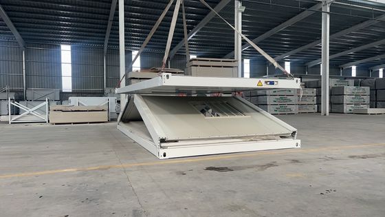 アップグレード 迅速なビルド 20ft 30ft 40ft オーダーメイド モジュール型 防水ガラス ウールサンドイッチパネル 折りたたみコンテナハウス 1