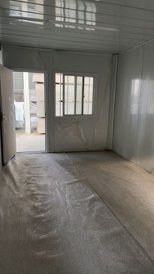 快適な低炭素省エネ モジュール式 プリファブリック 鋼筋枠 折りたたみコンテナハウス アパート用 安価
