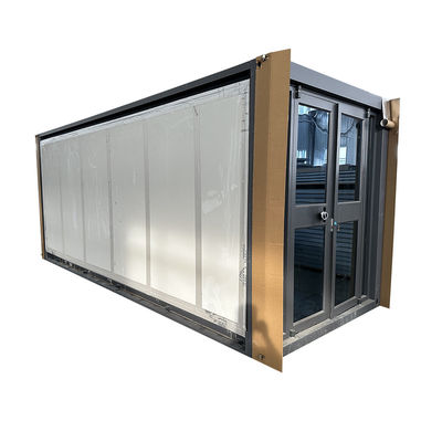 最安値のための防風プリファブリックビラ ステールサンドイッチパネル構造 20ft 40ft 迅速な建設拡張容器ハウス