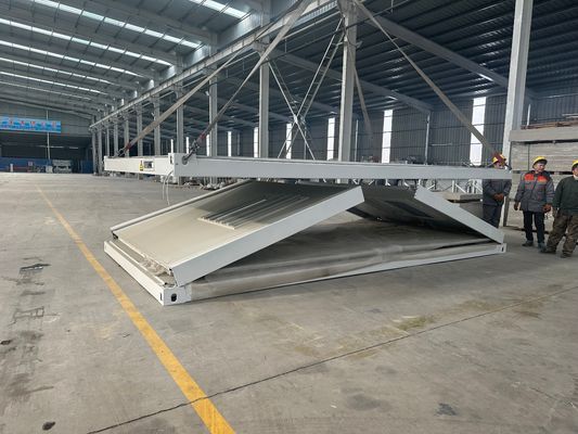 40ft 3C/CE/CL/SAA 標準 エネルギー節約 モジュール式 プレファブ 鋼 ガラス ウール サンドウィッチ パネル 折りたたみ コンテナハウス 送料