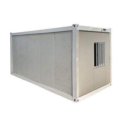 40ft 20ft オフィスサンドイッチパネル プリファブ 折りたたみ 移動型ホーム 寮キャンプ 折りたたみ 容器 耐久性 アルミ窓