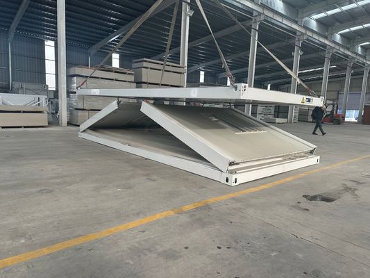 天候耐性素材 20ft 40ft コンテナ折りたたみハウス 事務所や学校用のプリファブリック折りたたみコンテナハウス
