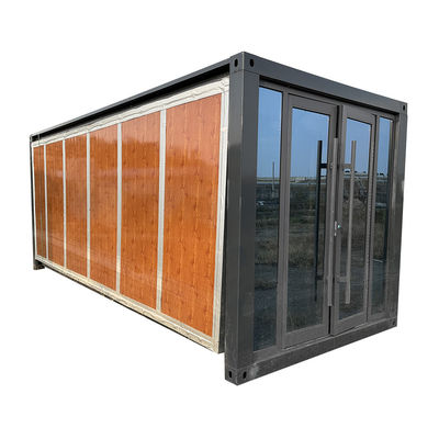 40HQコンテナ輸送と荷物のための迅速な建造 現代のデザインのプリファブリックプリファブ拡張可能な折りたたみコンテナハウス