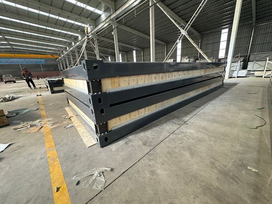 コンテナ出荷 鉄筋鋼筋構造 サンドウィッチパネル 40フィート 屋外オフィス用の移動コンテナハウス