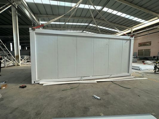 20ft 40ft カスタムサイズ カラー 折りたたむ プリファブリック 模型の折りたたむ 携帯コンテナハウス 現代デザインスタイル