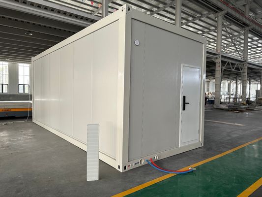 パーソナライズされた色 プロフェッショナルサプライ 40 フィート 迅速な組み立て 平装 収納容器 高風力 プリファブリック リビング容器 ホーム