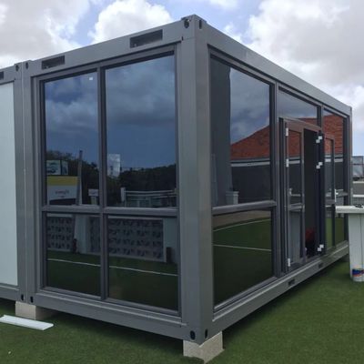 多機能 20ft 30ft 40ft 迅速な設置 フラットパック 収納容器 サンドウィッチパネル プリファブハウス