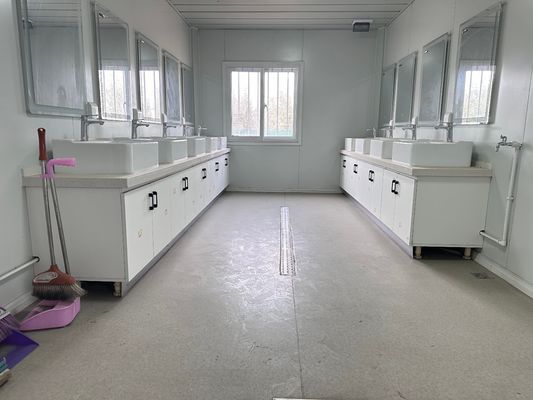 オーダーメイド 迅速な設置 高風力 フラットパックハウス モダンなデザインスタイル 600X600X300cm シングルパックサイズ