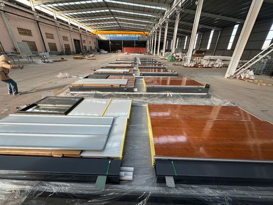 イノベーション フラットパック コンテナ 収納 サンドイッチパネル プリファブリック コンテナハウス 15-30 年の使用寿命の家