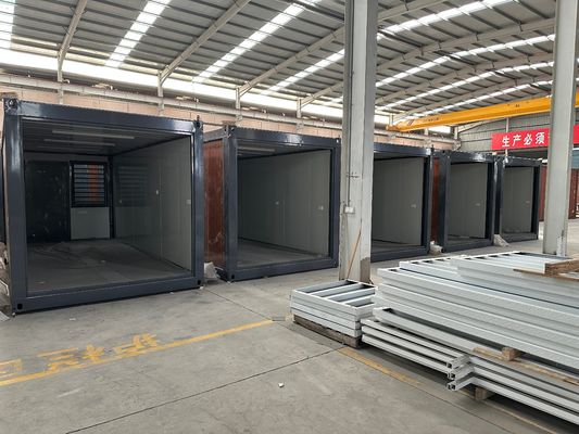 多機能オフィス コンテナハウス 迅速な設置 20 フィート 折りたたみ 防水 プリファブリックハウス