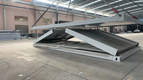 20 40 フィート 折りたたみコンテナハウス 40'HQ 輸送 迅速なビルド モジュール型 モダンなラグジュアリー キャンピング用のプリファブリック ホームオフィス