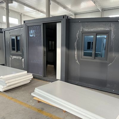ポータブルルーム アウトドア 20FT 40FT 拡張可能な移動可能なコンテナハウス モジュール型コンテナハウス モダンなデザインスタイル