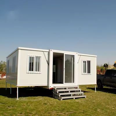 ポータブルルーム アウトドア 20FT 40FT 拡張可能な移動可能なコンテナハウス モジュール型コンテナハウス モダンなデザインスタイル