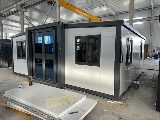 ポータブルルーム アウトドア 20FT 40FT 拡張可能な移動可能なコンテナハウス モジュール型コンテナハウス モダンなデザインスタイル