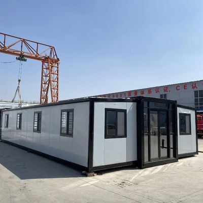 オフィスビル ポータブル拡張コンテナホーム 20Ftプリファブ住宅 拡張可能なコンテナハウス フリーレイアウトデザイン