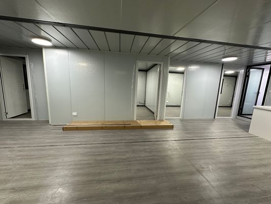 引換可能ハウス コンテナ 拡張可能 隔離型 住宅 モバイル 洗面所とキッチン付き プリファブリック住宅 40 フィート 20 フィート
