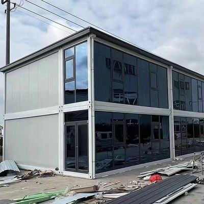 モダンデザインスタイル 離れるコンテナハウス 住居用 熱隔離 携帯式 プリファブリック 20FT/40FT カスタマイズ