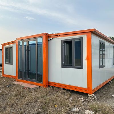 トップ 屋根 防水 セキュリティ ドア 豪華 携帯 モバイル プリファブリック ビラ 拡張可能な コンテナハウス 2 3 4 5 ベッドルーム