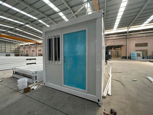 鋼筋枠 簡単に組み立て 20ft 40ft 小さな家 サイト オフィス 長期使用寿命のコンテナハウス