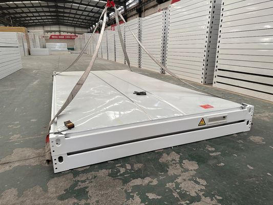 ポータブル 輸送 プリファブリック 折りたたむ 移動型 モジュール型 ミニハウス シンプルな設置と輸送のための現代的なデザインスタイル