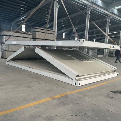 オーダーメイドキッチン要件を持つ折り畳み容器 現代のプリファブ 隔離型移動住宅