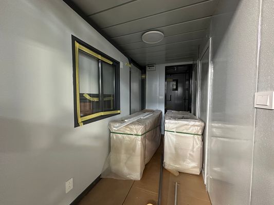 柔軟な組み立て 豪華 携帯 防火 防水 壁面 屋外 モバイル ホーム 拡張可能な コンテナ 家 ヴィラ