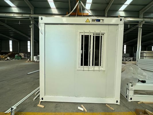 20FT/40FT カスタマイズされたポータブル折りたたみ 迅速な組み立て 安全 強い 安定 防水 防火 コンテナハウス 生活用